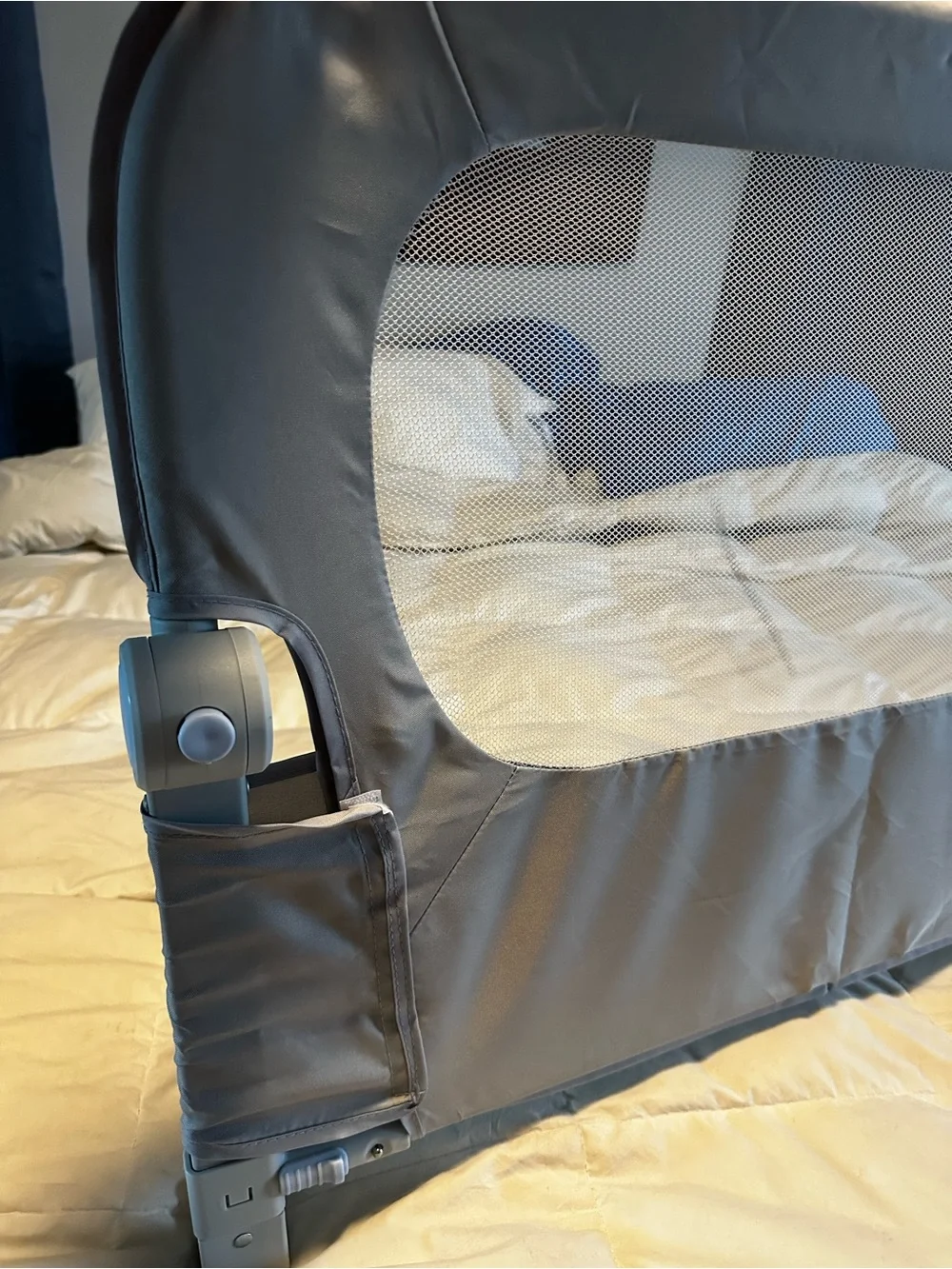 Toddler Folding Bed Rail - Safe Sleep Guard foldable